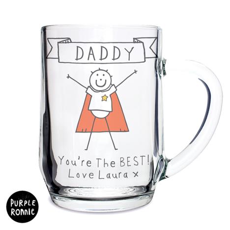 Personalised Purple Ronnie Super Hero Tankard Extra Image 1